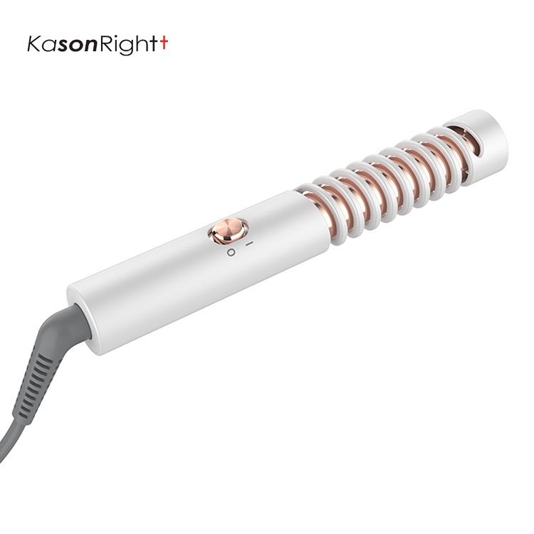 Tragbarer Mini-Lockenstab aus Keramik, Lockenwickler für kurzes Haar, Pony, Bart, für den weltweiten Einsatz auf Reisen